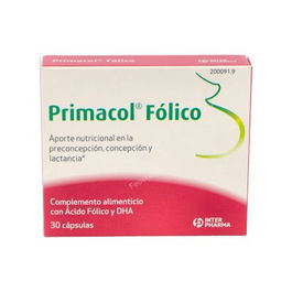INTERPHARMA Primacol Folico 30 cápsulas