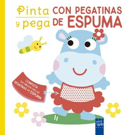 YOYO, Pinta y pega con pegatinas de espuma - Amarillo