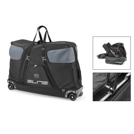 Elite Borson Bolsa portabicicletas para coche con raíl interno compatible eje rápido o pasante