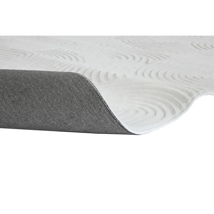 DKD Home Decor Alfombra de Poliéster Antideslizante 200x300 cm Crudo