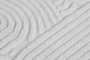 DKD Home Decor Alfombra de Poliéster Antideslizante 200x300 cm Crudo