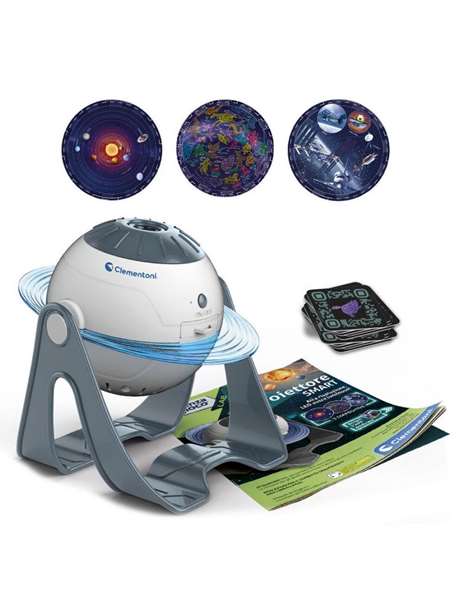 Clementoni Planetario Proyector Espacial con App - Observa Planetas y Constelaciones