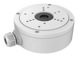 Hikvision Caja de conexiones de exterior para cámara minidomo Blanco