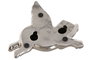 DKD Home Decor Decoración de Pared Porcelana Cerdito Volador 15x7x13 cm