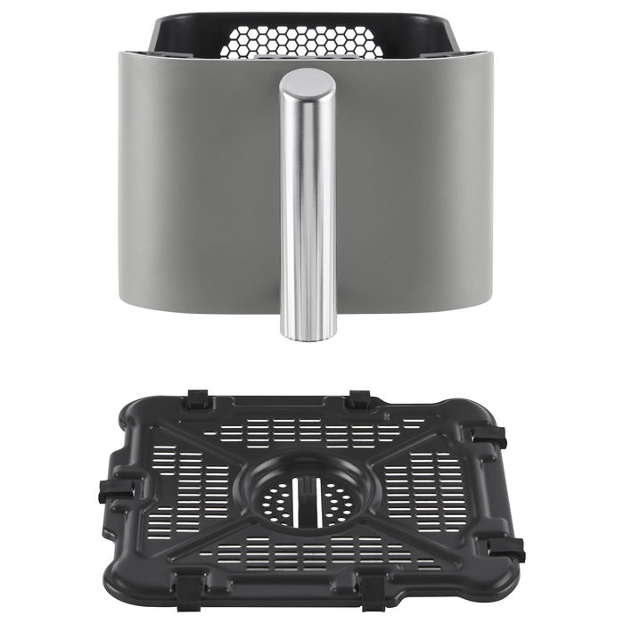 Ninja SL400EU Double Stack XL 9.5L Freidora de Aire Caliente, Color Negro/Plateado