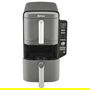 Ninja SL400EU Double Stack XL 9.5L Freidora de Aire Caliente, Color Negro/Plateado
