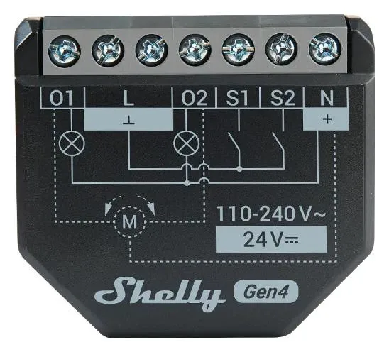 Shelly Relais 2PM Gen4 2er Pack Shelly Relais 2PM Gen4 2er Pack