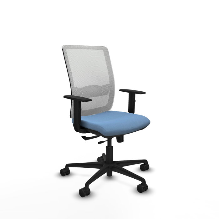 PIQUERAS Y CRESPO Silla de oficina Haches Azul cielo y Blanco PIQUERAS Y CRESPO Silla de oficina Haches Azul cielo y Blanco