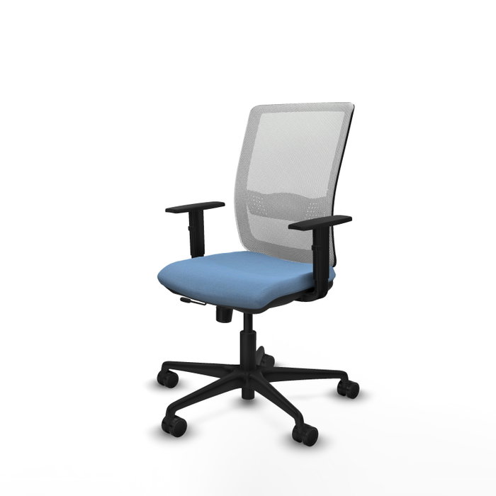 PIQUERAS Y CRESPO Silla de oficina Haches Azul cielo y Blanco PIQUERAS Y CRESPO Silla de oficina Haches Azul cielo y Blanco