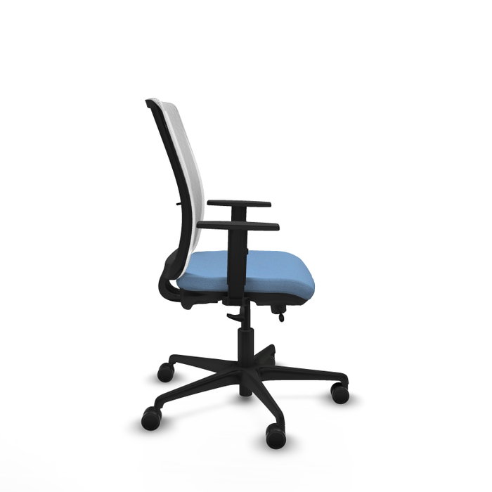PIQUERAS Y CRESPO Silla de oficina Haches Azul cielo y Blanco PIQUERAS Y CRESPO Silla de oficina Haches Azul cielo y Blanco