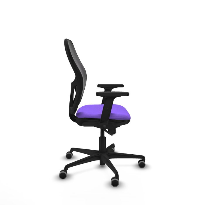 PIQUERAS Y CRESPO Silla de oficina Jorquera Lila y Negro PIQUERAS Y CRESPO Silla de oficina Jorquera Lila y Negro