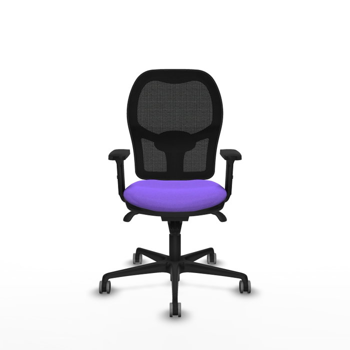 PIQUERAS Y CRESPO Silla de oficina Jorquera Lila y Negro PIQUERAS Y CRESPO Silla de oficina Jorquera Lila y Negro