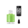 RIMMEL LONDON Esmalte de Uñas 60 Seconds Super Shine Color #107, Secado Rápido, Acabado Brillante, 8 ml