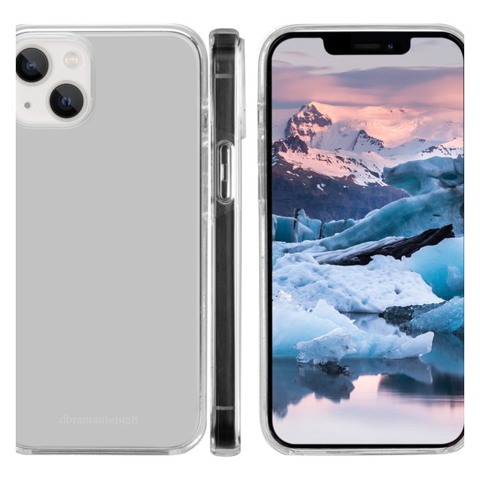 dbramante1928 Iceland Funda Transparente para Apple iPhone 13 mini, Plástico Reciclado