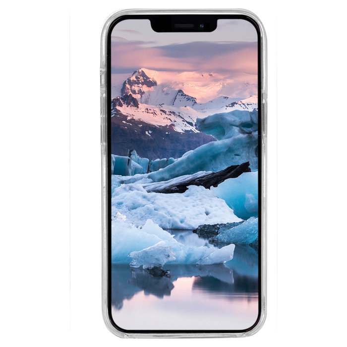 dbramante1928 Iceland Funda Transparente para Apple iPhone 13 mini, Plástico Reciclado