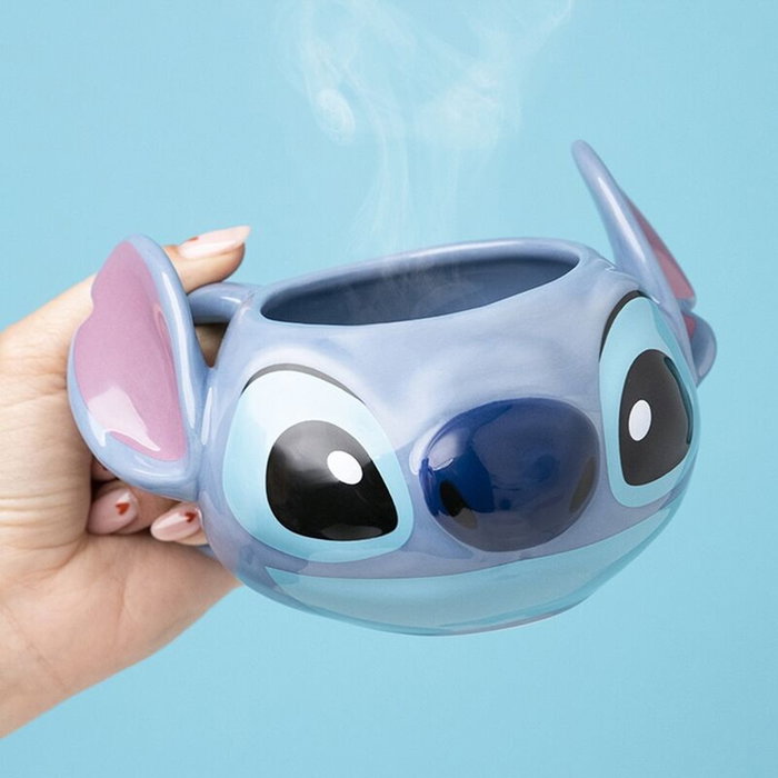 Paladone Taza 3D Lilo & Stitch Azul 0.45L Paladone Taza 3D Lilo & Stitch Azul 0.45L