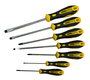SIFER Juego de 7 Destornilladores Bocas Plana/Recta/PH 531510