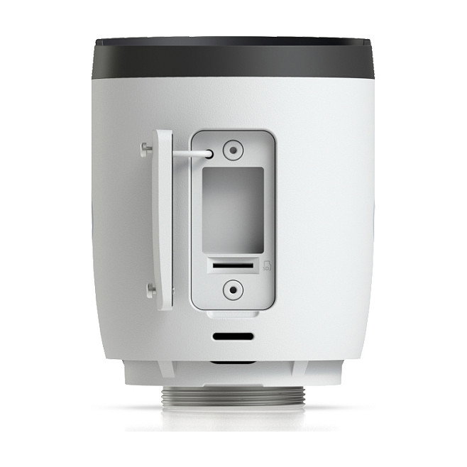 Ubiquiti UVC-G6-Pro-Bullet Cámara de Seguridad IP Blanca, 8 MP 4K UHD, Visión Nocturna 40 m, Zoom Óptico 2.36x, Interiores y Exteriores, Resistente IP66, Alimentación PoE