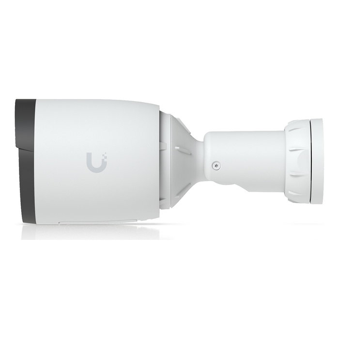 Ubiquiti UVC-G6-Pro-Bullet Cámara de Seguridad IP Blanca, 8 MP 4K UHD, Visión Nocturna 40 m, Zoom Óptico 2.36x, Interiores y Exteriores, Resistente IP66, Alimentación PoE