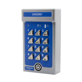 Vanderbilt V42 Teclado Codelock de Seguridad con 2 Códigos, Diseño Compacto para Interior o Exterior