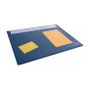 Durable 722307 Alfombrilla de escritorio con calendario anual, Azul