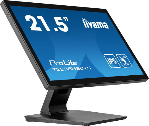 Iiyama ProLite T2238MSC-B1 Pantalla Táctil 21.5 Pulgadas Full HD IPS Negro Iiyama ProLite T2238MSC-B1 Pantalla Táctil 21.5 Pulgadas Full HD IPS Negro