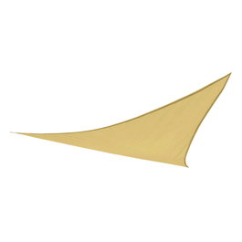 Aktive Garden Toldo vela triangular color crema 500x500x500 cm