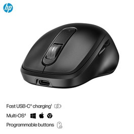 HP 515 Ultra-Fast Rechargeable Wireless Mouse Negro