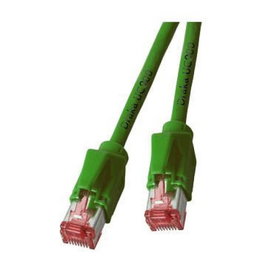 EFB Elektronik Cable de red RJ45 Cat6a S/FTP 0,25m Verde
