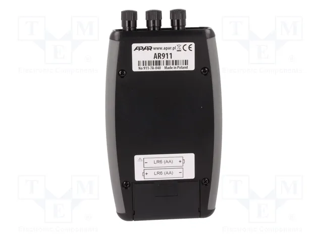 APAR AR911 Accesorios para equipo de comprobación de señales analógicas