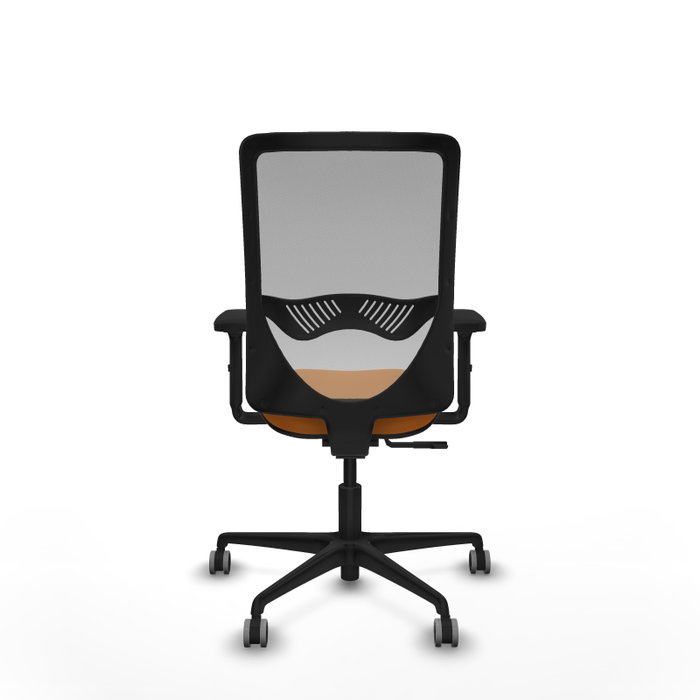 PIQUERAS Y CRESPO Silla de oficina Zulema con Mecanismo Sincro, Naranja y Gris PIQUERAS Y CRESPO Silla de oficina Zulema con Mecanismo Sincro, Naranja y Gris