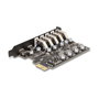 DeLOCK 90346 Tarjeta de Expansión PCIe a 5 x USB Tipo-A y 2 x USB Tipo-C 5 Gbps