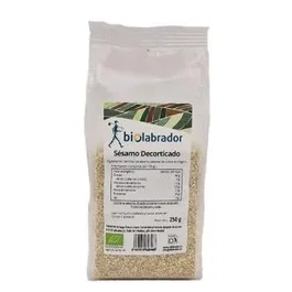 Biolabrador Semillas de Sésamo Decorticado Ecológicas - Ajonjolí - 250 g