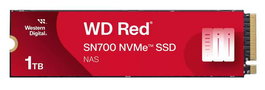 Western Digital WD Red SN700 NVMe SSD 1 TB M.2 2280, PCIe Gen3, Hasta 3430 MB/s, Para NAS, 5 Años Garantía