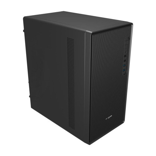 FSP Gabinete S120-B ATX/Micro-ATX/Mini-ITX (SFF) Negro - Incluye Ventilador 120mm - Compatible GPU 25.5cm, CPU 16cm - POC0000303