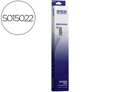 Epson Cinta de Nylon Negra C13S015022 para LQ-1000/1050/1070/1170/1180
