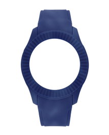 Watxandco Correa de Silicona Azul 43mm