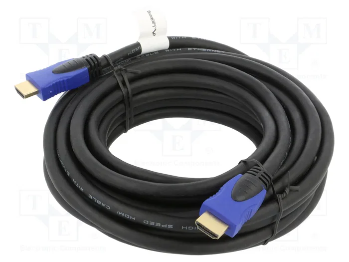 Lanberg Cable HDMI 2.0 de 7,5 m Negro con Resolución 4K UHD Lanberg Cable HDMI 2.0 de 7,5 m Negro con Resolución 4K UHD