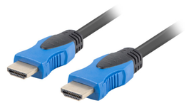 Lanberg Cable HDMI 2.0 de 7,5 m, 4K UHD, Negro
