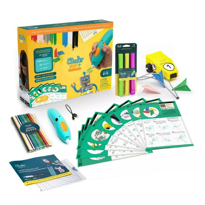 3doodler start plus costc komplektas rozszerzony lÁpiz 3d 0,77 mm turquesa 3doodler start plus costc komplektas rozszerzony lÁpiz 3d 0,77 mm turquesa