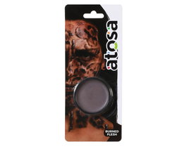 CremaFX Maquillaje en Crema Efectos Especiales Tono Carne Quemada para Heridas por Fuego y Zombis - Ideal para Halloween y Disfraces de Terror