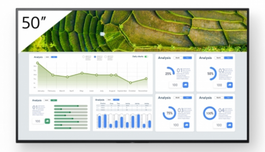 Sony FW-50BZ30L Pantalla de Señalización Digital LCD 127 cm (50") 4K Ultra HD Android WiFi 24/7, Negro