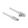 DeLOCK Cable Magnético Thunderbolt 3 a USB-C 4K 60 Hz, Acodado, 1,2 m