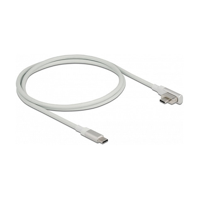 DeLOCK Cable Magnético Thunderbolt 3 a USB-C 4K 60 Hz, Acodado, 1,2 m DeLOCK Cable Magnético Thunderbolt 3 a USB-C 4K 60 Hz, Acodado, 1,2 m