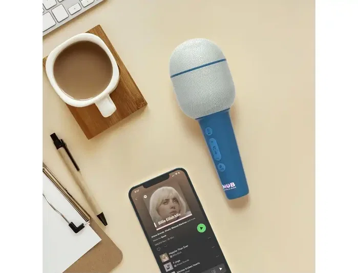 Wondee Micro karaoke mob altavoz dark blue