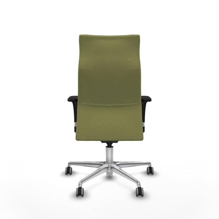 PIQUERAS Y CRESPO Sillón Albacete Verde oliva con mecanismo Sincro y Base de aluminio PIQUERAS Y CRESPO Sillón Albacete Verde oliva con mecanismo Sincro y Base de aluminio