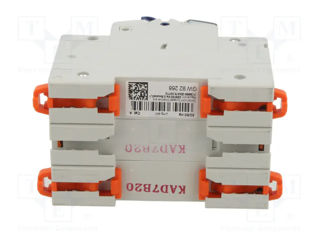 GEWISS MT 60 Interruptor magnetotérmico 3 polos 20A 6kA GEWISS MT 60 Interruptor magnetotérmico 3 polos 20A 6kA