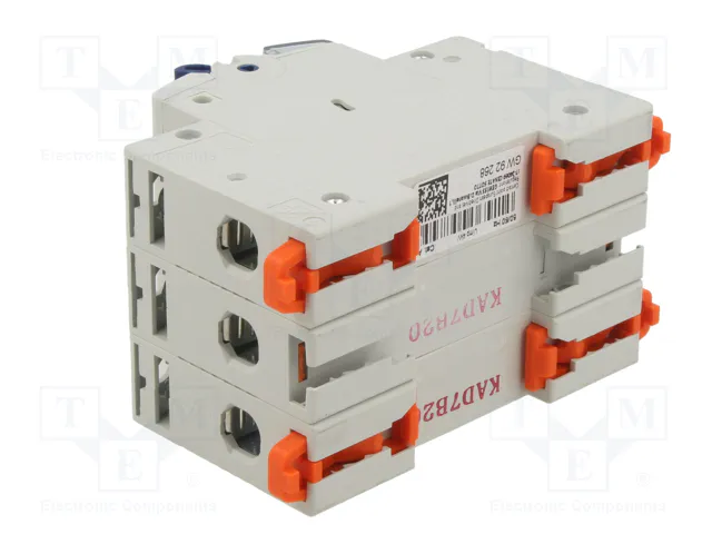 GEWISS MT 60 Interruptor magnetotérmico 3 polos 20A 6kA GEWISS MT 60 Interruptor magnetotérmico 3 polos 20A 6kA