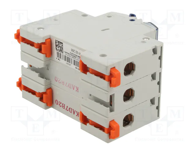 GEWISS MT 60 Interruptor magnetotérmico 3 polos 20A 6kA GEWISS MT 60 Interruptor magnetotérmico 3 polos 20A 6kA