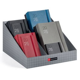 Agenda Anual (2026) Miquelrius Basic Luxor+Agora Surtido Expositor De 26